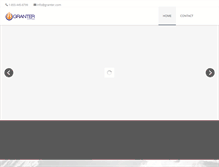 Tablet Screenshot of granter.com